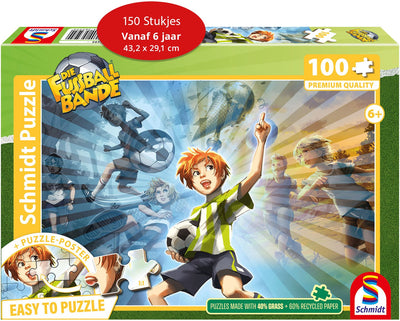 Schmidt - legpuzzel - de voetbalbende, vechtlust, - die fussballbande - 150 stukjes - kinderen - vanaf 6 jaar