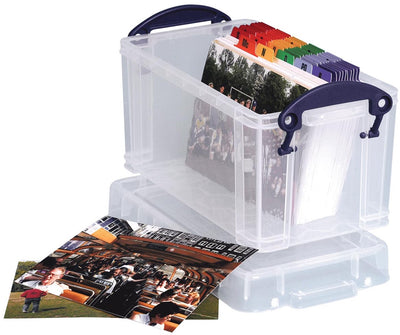 Really useful box 21 liter transparant