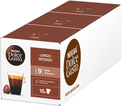 Nescafe dolce gusto nescafé dolce gusto capsules lungo intenso - 48 koffiecups voor 48 koppen koffie