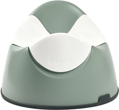 Béaba ergonomisch plaspotje - kinderpotje voor de zindelijkheidstraining vanaf 8 maanden - uitneembare binnenpot om snel te legen - antisliprand voor een stabiele stand - 3 grepen en draaghandvat - 28,5 x 21 x 33 cm - groen