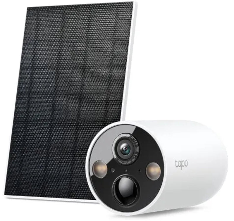 Tp-link tapo c425 kit beveiligingscamera buiten met zonnepaneel- 2k 4mp- qhd - ip66