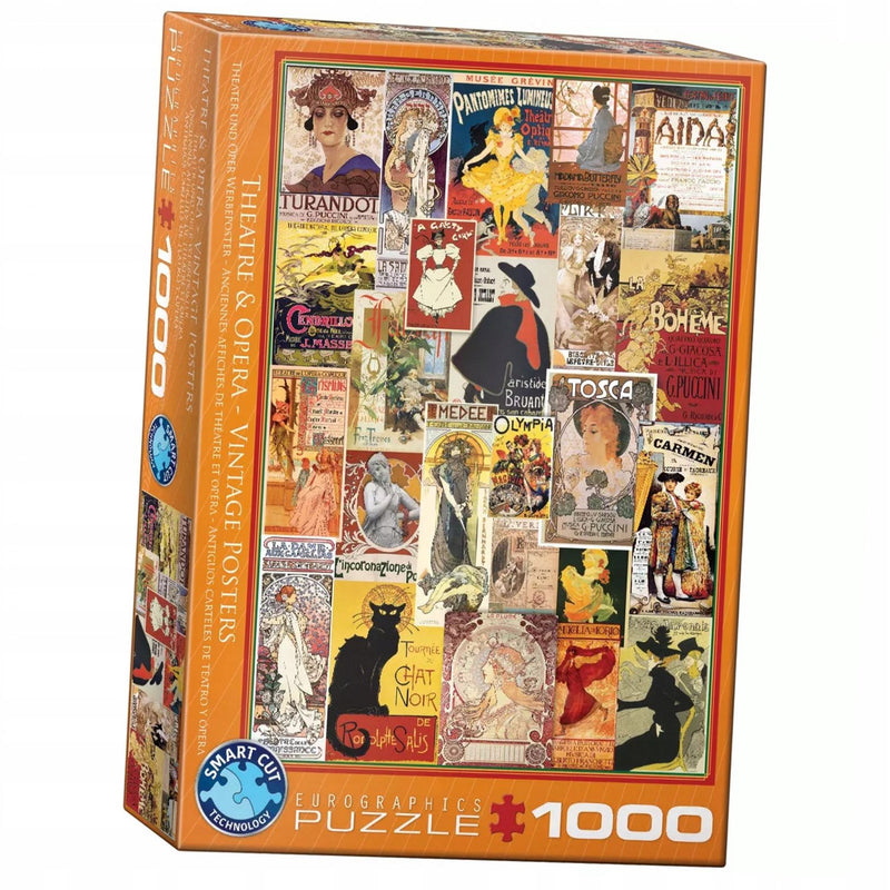 Eurographics panorama puzzel 1000 stukken - praag