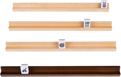 Engelhart mah jong latten klein 35 cm - rubberhout - speelaccessoires voor mah jong -