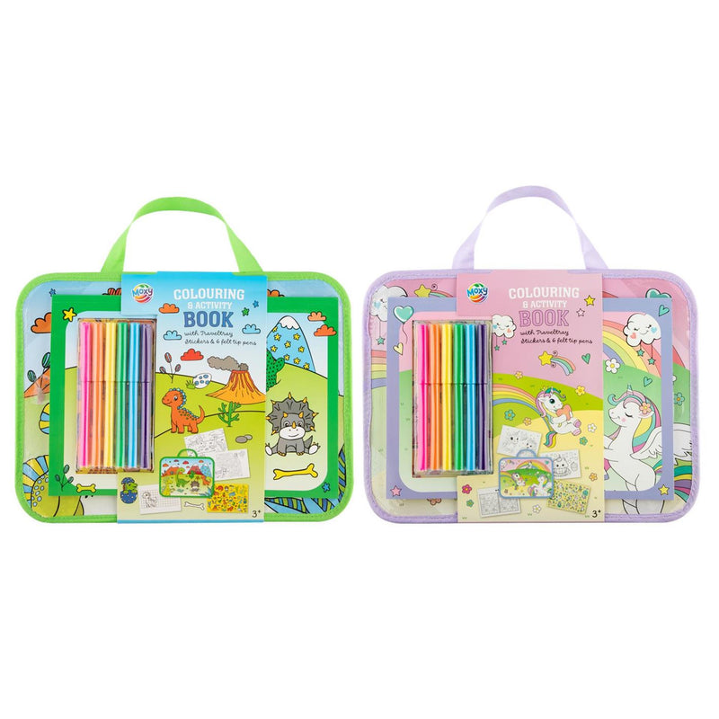 Moxy kleuretui + kleur activiteit boek
