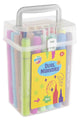 Moxy dual markers fluor 24 stuks in transparante box
