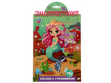 Moxy kleur stickerboek 16 pagina's 1 puffy stickersheet 1 stickersheet 29x21cm - afbeelding 2