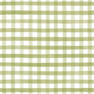 Via chasse tafelzeil pvc 140 cm gingham olive