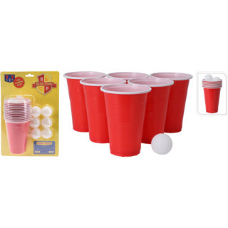Beerpong spel | 6 stuks