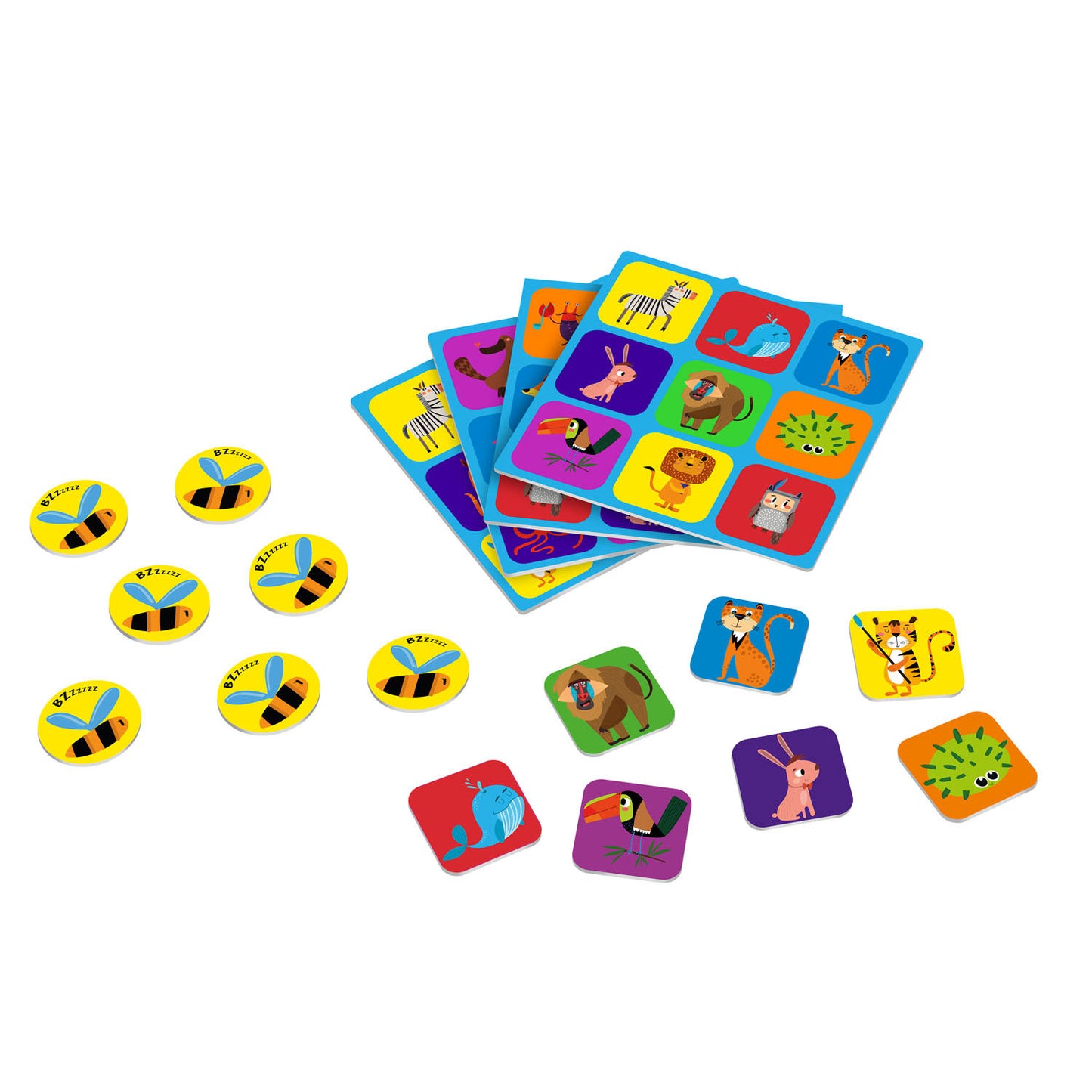 Cartamundi plaatjes bingo into the wild