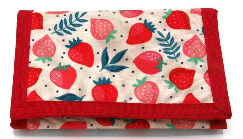 Jim jam kinder portemonnee met aardbeien opdruk