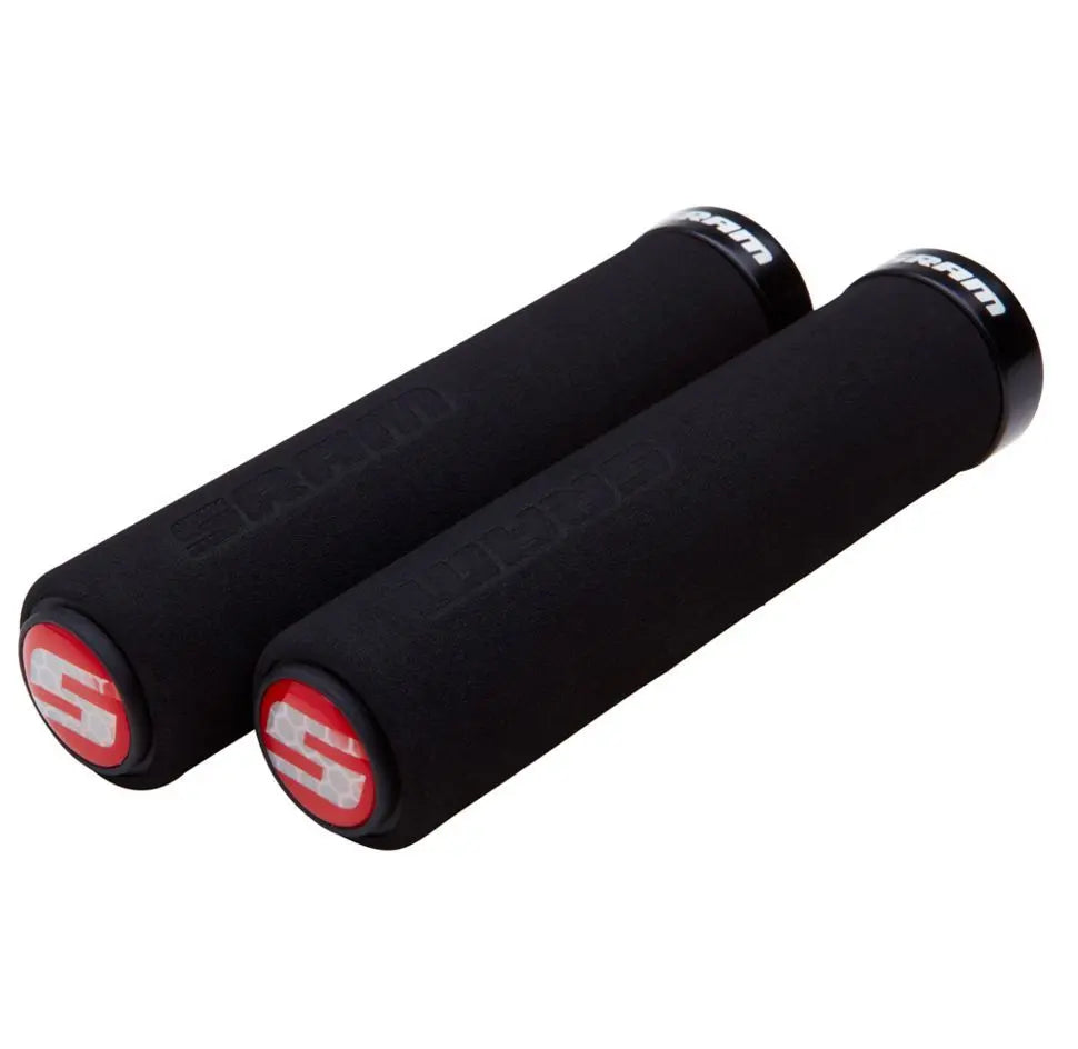 Sram grips locking grips rubber foam black
