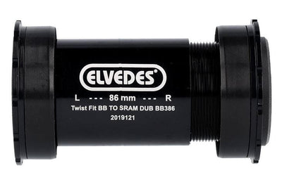 Twist fit trapas Elvedes voor BB386 Shimano 46 x 86 mm