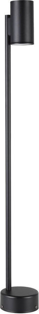 Eglo izzalini sokkellamp - staande lamp buiten - gu10 - 85 cm - zwart