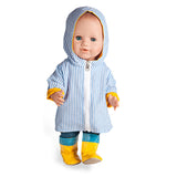 Heless poppen regenjas dubbelzijdig, 28-35 cm - afbeelding 3