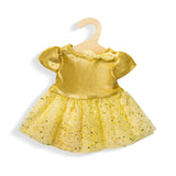 Heless poppenjurk goud, 28-35 cm - afbeelding 1