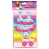 Heless poppen bikini met slippers flamingo, 28-35 cm
