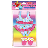 Heless poppen bikini met slippers flamingo, 28-35 cm - afbeelding 2