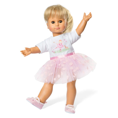 Heless poppenjurk ballerina, 28-35 cm