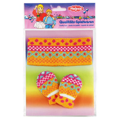 Heless poppen hoofdband met wanten, 35-45 cm