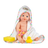 Heless poppen badhanddoek luiaard met accessoires - afbeelding 2