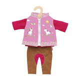 Heless poppenoutfit paardrijden - eenhoorn, 28-35 cm - afbeelding 2