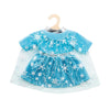 Heless poppenjurk ijsprinses met cape, 35-45 cm