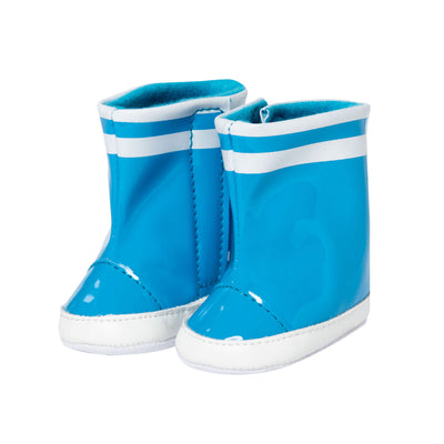 Heless poppenlaarzen junior 38-45 rubber blauw wit