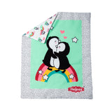 Heless poppendeken pinguin met kussen - afbeelding 3