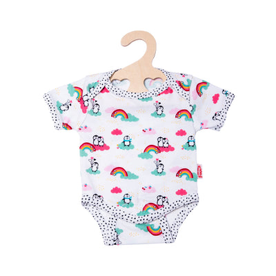 Heless poppenromper penguin dots 28-35 cm katoen wit m