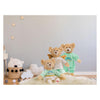 Heless knuffel pluche teddy rainbow, 32cm