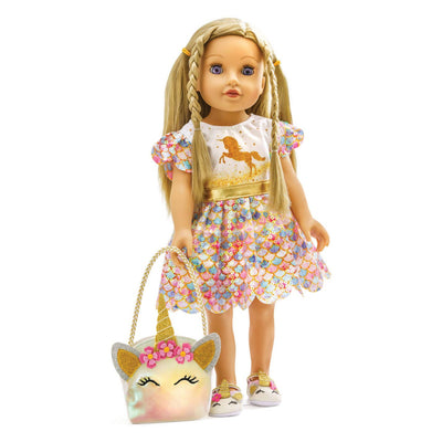Heless poppenballerina's eenhoorn, 38-45 cm