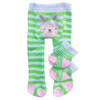Heless poppen panty en sokken groen, 28-35 cm