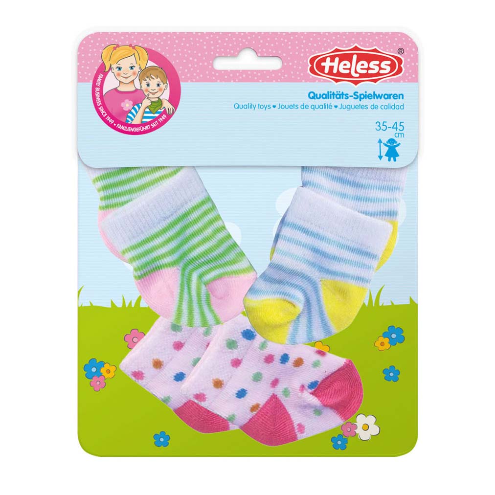 Heless pu-söckchen, 3er set, gr. 28-35 cm