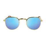 Heless poppen zonnebril goud blauw gespiegeld - afbeelding 2