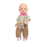 Heless poppenkleding lederhosen met overhemd en sjaal, 28-35 cm - afbeelding 3