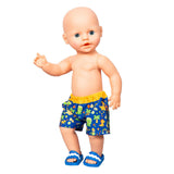 Heless poppen zwembroek dino, 28-35 cm - afbeelding 2