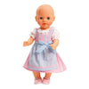 Heless poppenjurk roze en blauw, 35-45 cm