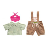 Heless poppenkleding lederhosen met overhemd en sjaal,35-45 cm - afbeelding 2