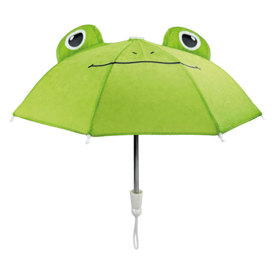 Heless poppenparaplu kikker carlo - 32x16cm