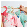 Heless poppenhangers pastelkleuren - 6st.