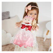 Heless poppenjurk winterprinses lumi met kroon en cape - maat 28-35 cm - afbeelding 3