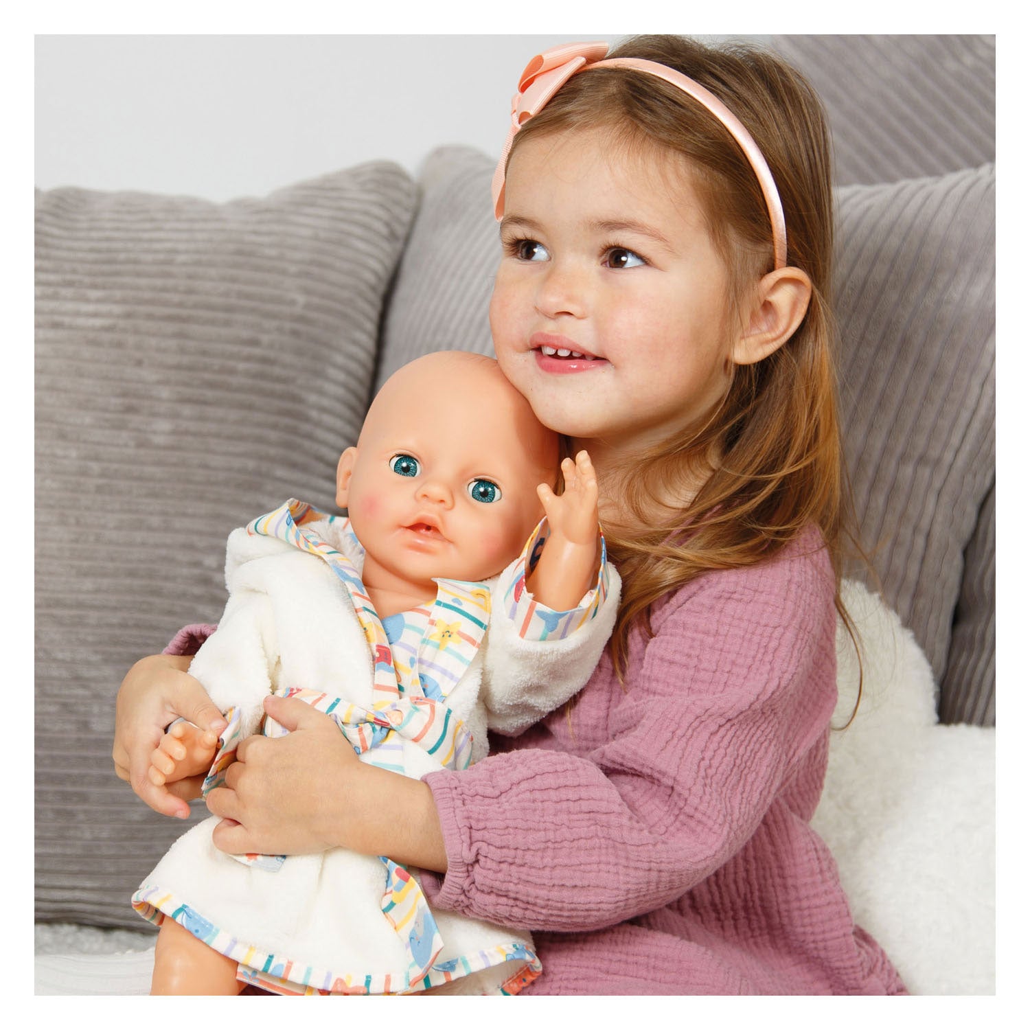 Heless poppenbadjas ahoy - maat 35-45 cm