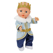 Heless poppenoutfit winterprins luka met kroon en kraag - maat 35-45 cm - afbeelding 3