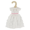 Heless witte jurk voor modepoppen - 29cm
