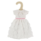 Heless witte jurk voor modepoppen - 29cm - afbeelding 1