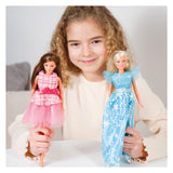 Heless tulejurk ijsprinses voor modepoppen - 29cm - afbeelding 5