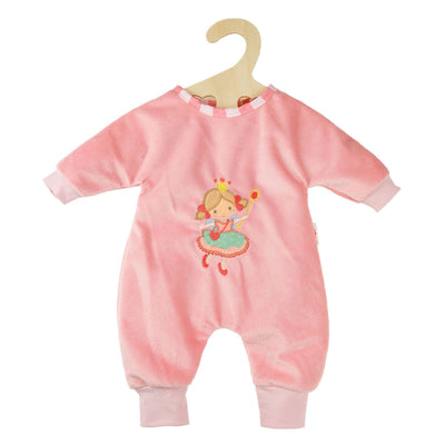 Heless meisjes babypop met velours romper prinses emily - 34cm