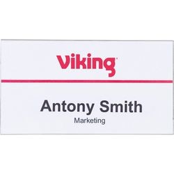 Krokodilklem en speldbadges od 75x40mm 50stuks