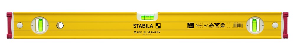 Abi stla waterpas,96-2 afn.kappen2v1h libel 120cm - 15229