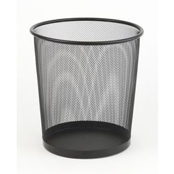 Prullenbak office depot 15 l 260x280mm zwart